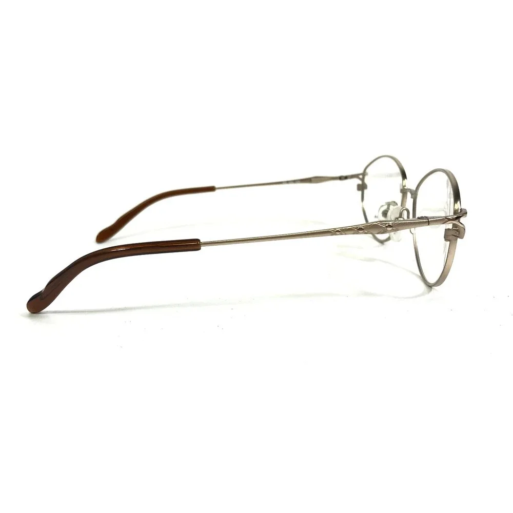 Matisse Eyeglasses Frames MA 524 MATTE GOLD Round Oval Full Wire Rim 55-16-135